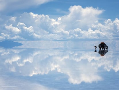 El salar de Uyuni, en Bolivia. 