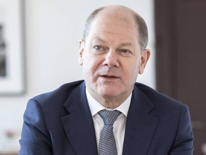 Olaf Scholz, ministro federal de Finanzas