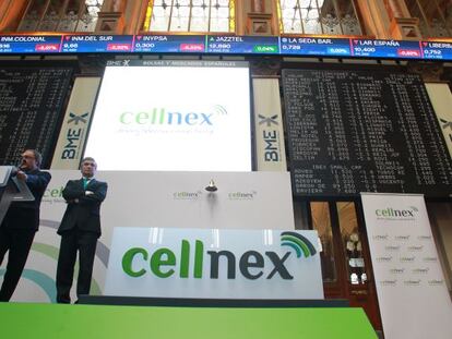 Salida a Bolsa de Cellnex en 2015.