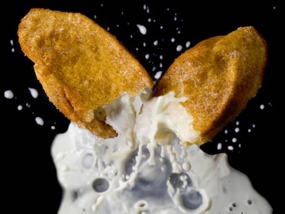 Torrijas de Nunos, galardonadas en la competición 'torrijera' celebrada en Platea.