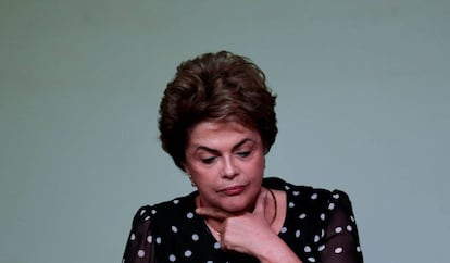 A presidenta Dilma Rousseff em maio. 