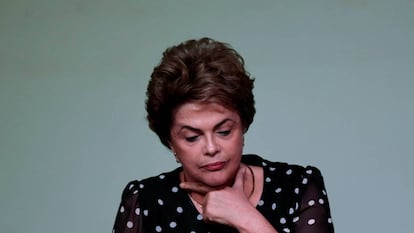 A presidenta Dilma Rousseff em maio. 
