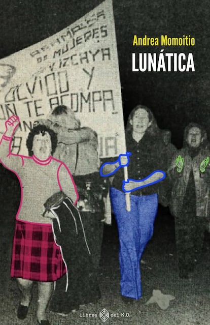 The cover of the book 'Lunática' (Lunatic).