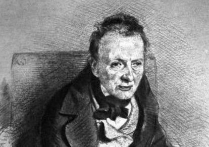 Thomas de Quincey visto por James Archer. CULTURE CLUB (GETTY)