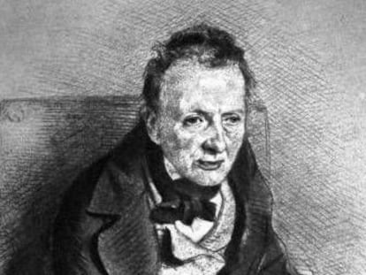 Thomas de Quincey visto por James Archer. CULTURE CLUB (GETTY)