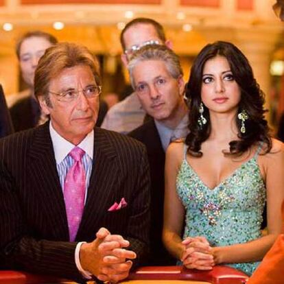 Al Pacino (a la izquierda), en una imagen de <i>Ocean's 13.</i>
