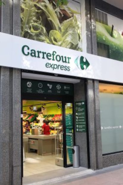 Establecimiento de Carrefour Express.