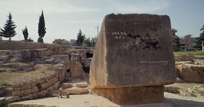 Una imagen del documental alemán 'Architecton', sobre el hormigón y su antepasado, la piedra. 