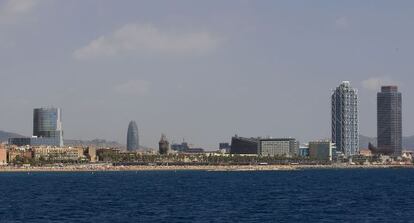 Panor&agrave;mica de la ciutat de Barcelona