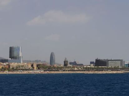 Panor&agrave;mica de la ciutat de Barcelona