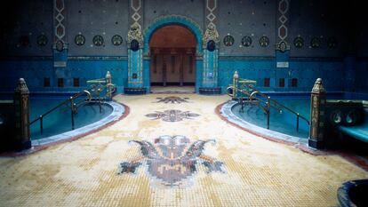 Baños termales del Hotel Gellért de Budapest.