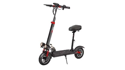 Vista del patinete eléctrico superventas en AliExpress.