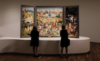 'El Jardin de las Delicias', de El Bosco, en El Prado en 2016.