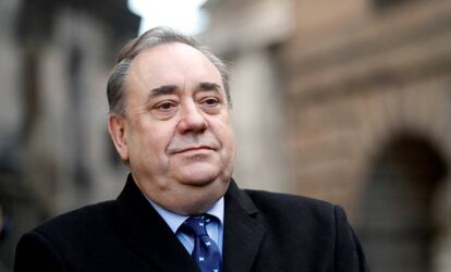 Alex Salmond, en Edimburgo el pasado 8 de enero.