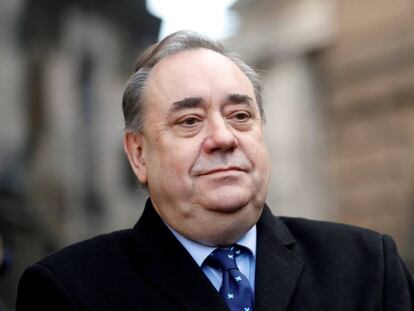 Alex Salmond, en Edimburgo el pasado 8 de enero.