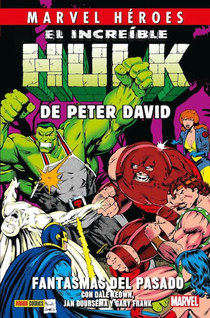 Portada de uno de los tomos que recopilan la etapa de 'El increíble Hulk' de Peter David, editada por Marvel y en castellano por Panini.