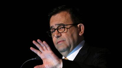 El secretario de Economía de México, Ildefonso Guajardo, este martes.