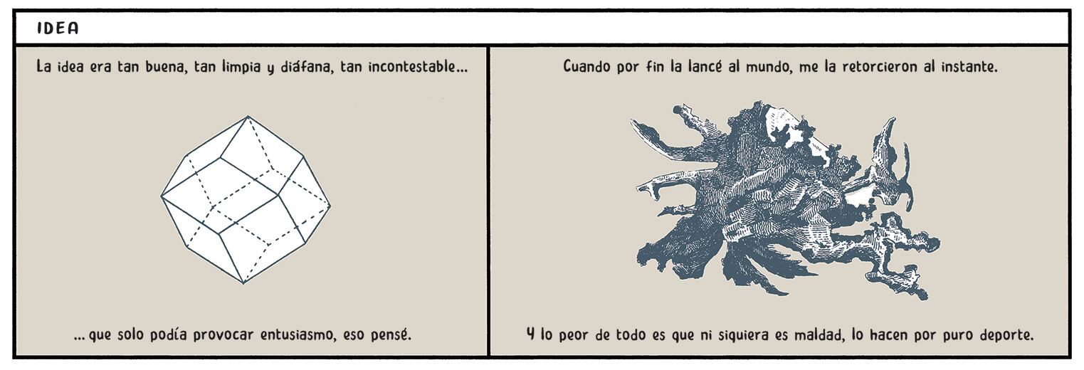 Trampantojo: Idea