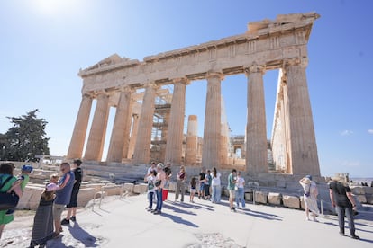 Acrópolis en Atenas Grecia