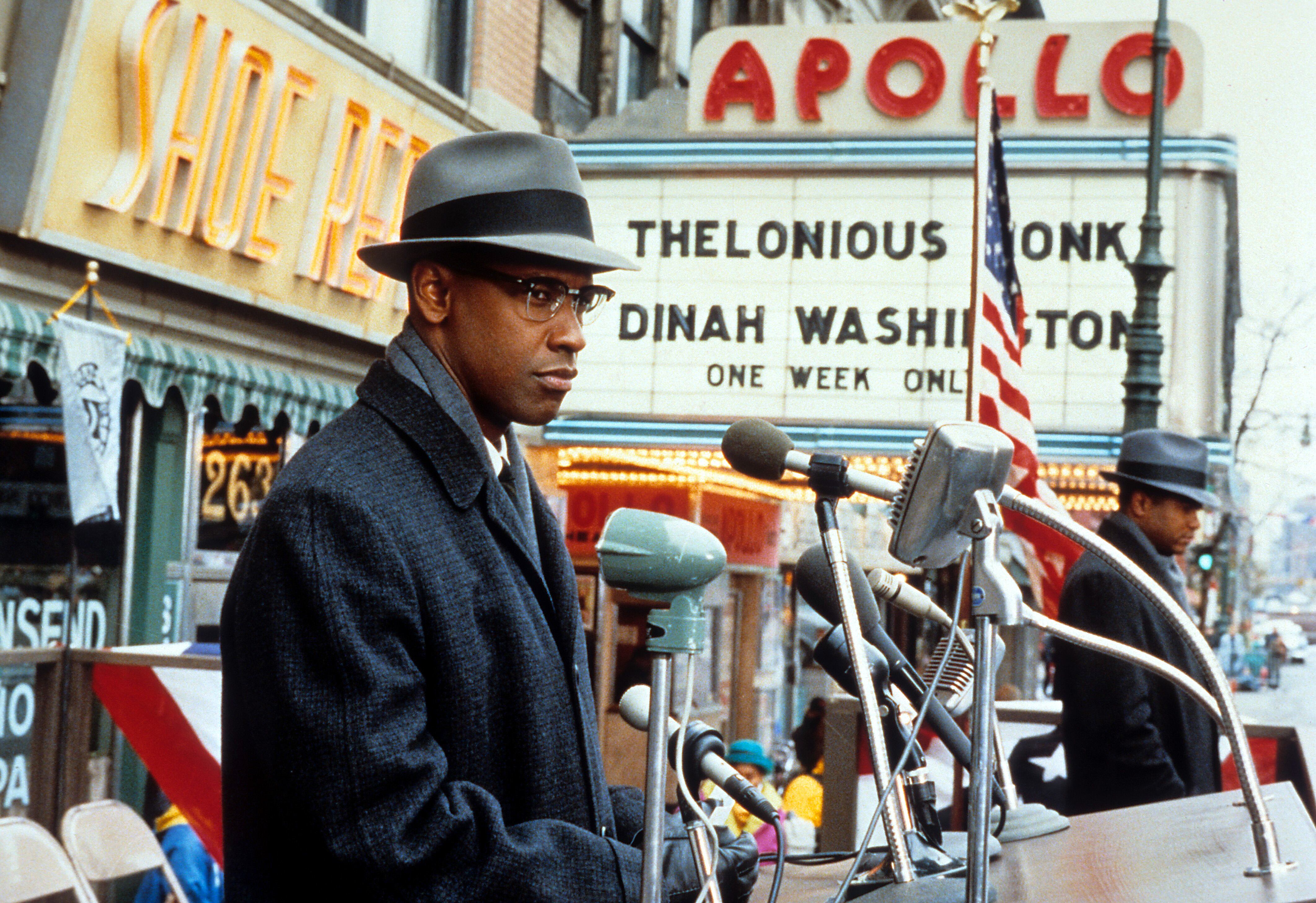 Denzel Washington en una escena de 'Malcolm X'.