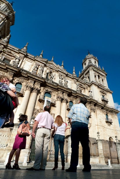 Fachada oeste de la catedral de Jaén