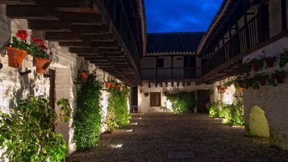 Patio de la medieval Posada del Potro, en Córdoba.