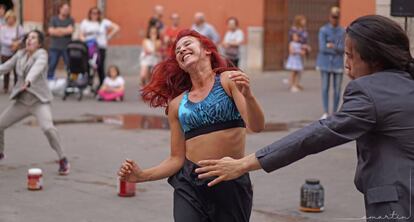 Una imatge de l'espectacle de KernelDT 'Give em Protein'.