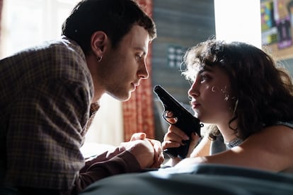 María Morera e Iván Pellicer en 'Legado', serie de 2025.