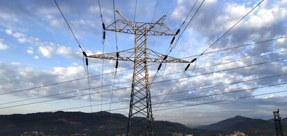 Tendido eléctrico.