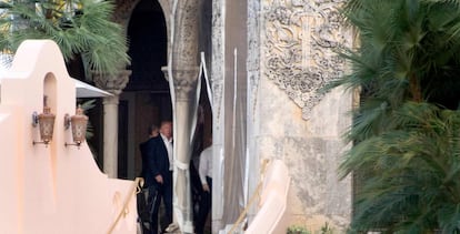 El presidente electo en Mar-a-Lago