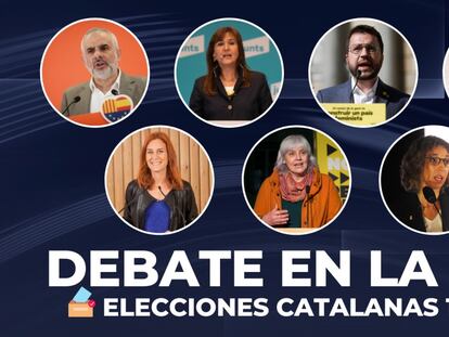 La gestión de la pandemia centra el debate de los candidatos a las elecciones en Cataluña del 14-F