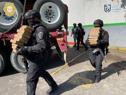 Decomiso de cocaína en Ciudad de México
