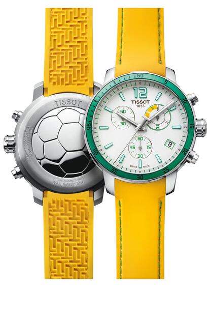Reloj 'Quickster Football' de Tissot (325 euros).