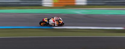 Marc Márquez, en un momento del Gran premio de los Países Bajos.