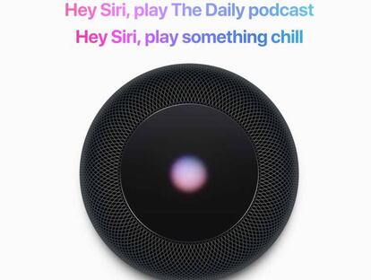 HomePod cuenta con Siri como asistente personal