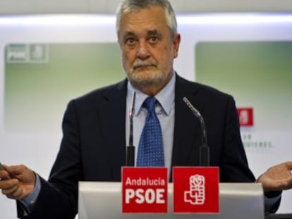 El presidente de la Junta de Andalucía, José Antonio Griñán.