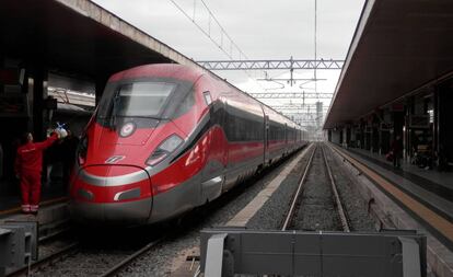 Tren de alta velocidad de Trenitalia.