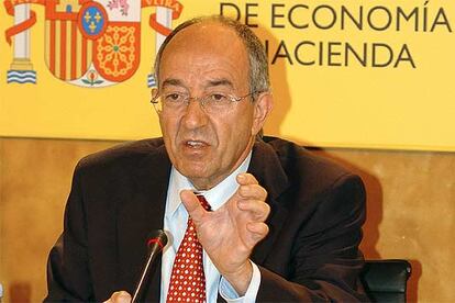 Miguel Ángel Fernández Ordoñez, secretario de Estado de Hacienda.