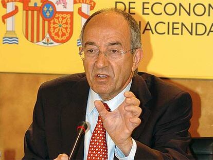 Miguel Ángel Fernández Ordoñez, secretario de Estado de Hacienda.