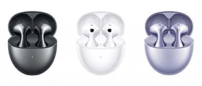 Colores de los neuvos auriculares Huawei Freebuds 6