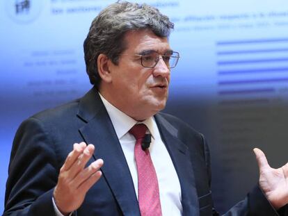 El ministro de Inclusión, Seguridad Social y Migraciones, José Luis Escrivá.