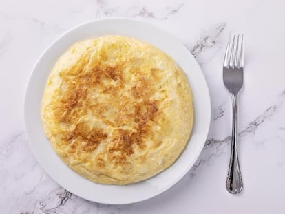 Una tortilla de patatas.