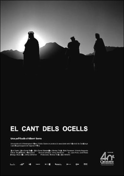 Cartel de la película 'El cant dels ocells', de Albert Serra.
