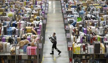 Centro de distribución de Amazon en San Fernando de Henares.