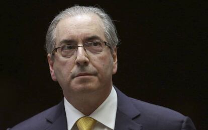 O ex-presidente da C&acirc;mara, Eduardo Cunha, em foto de setembro de 2016.