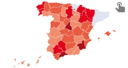 Recaudación por multas de radar en cada provincia.