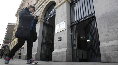 Edificio del Tribunal de Cuentas de Madrid. 