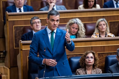 El presidente del Gobierno, Pedro Sánchez, este miércoles.