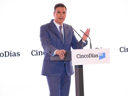 Pedro Sánchez, presidente del Gobierno.