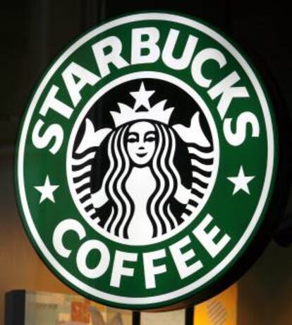 Logotipo de la compañía Starbucks. EFE/Archivo